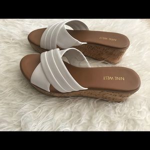 Beautiful and comfortable worn once wedges!